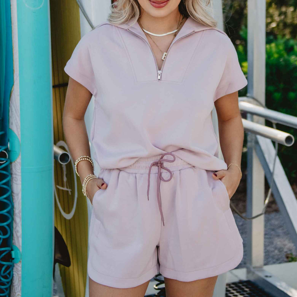 Blush 2 Piece Scuba Set